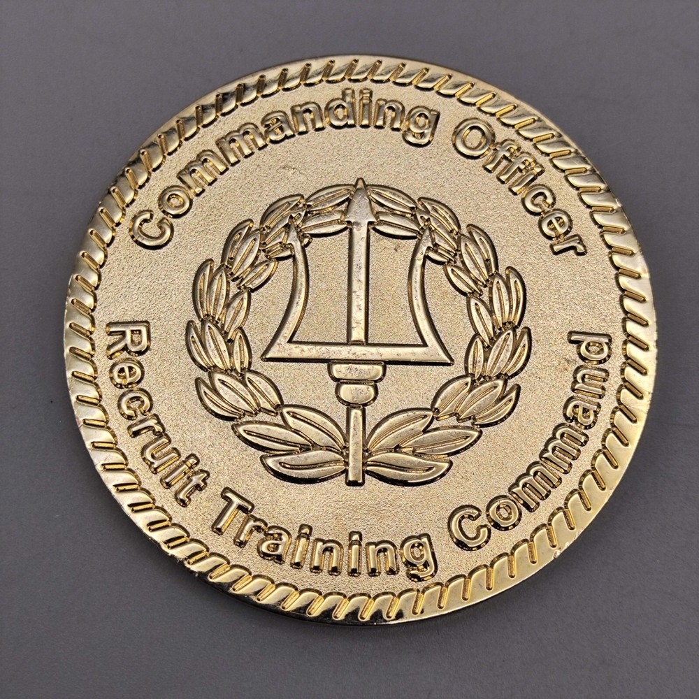 Great Lakes Illinois Recruit Training Command Challenge Coin