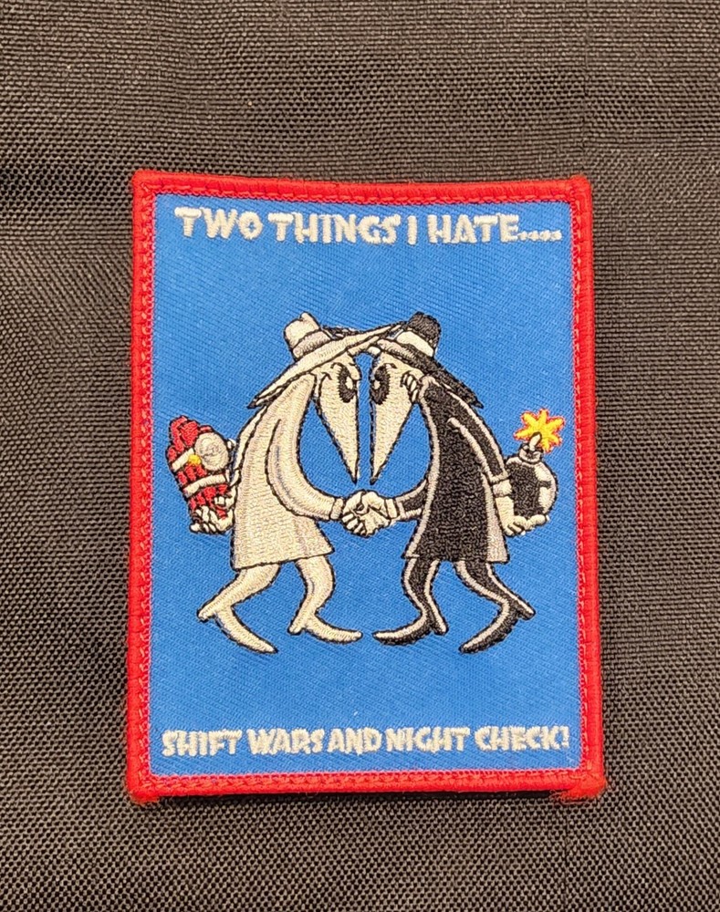 SPY vs SPY TWO THINGS I HATE.... SHIFT WARS AND NIGHT CHECK Morale Patch