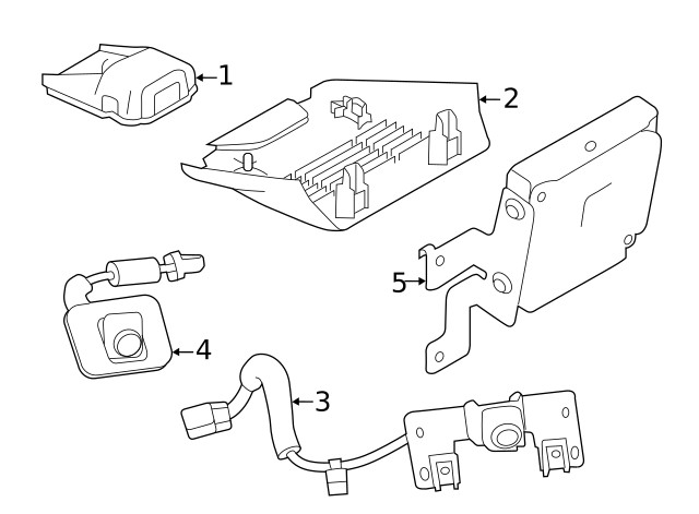 Genuine Altima Front Camera 284F1-6CA0A