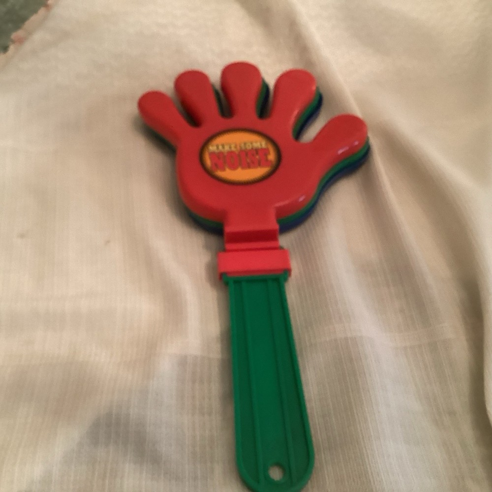 Make Some Noise Large Plastic Hand Clapper