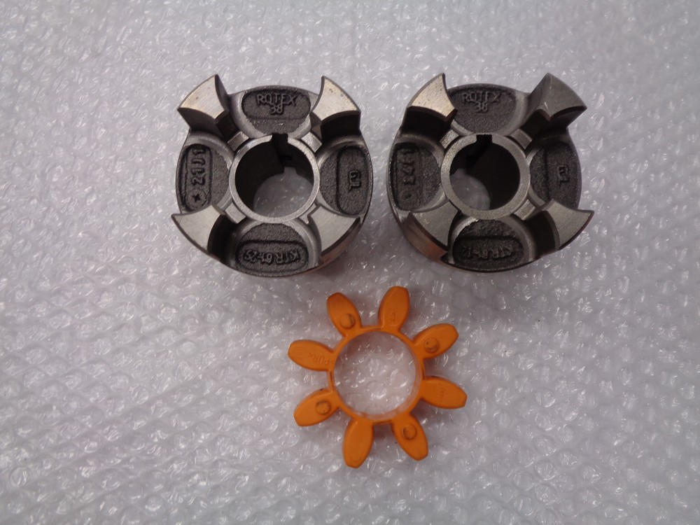 ROTEX KTR38 COUPLING ASSEMBLY (AS PICTURED) NSNP