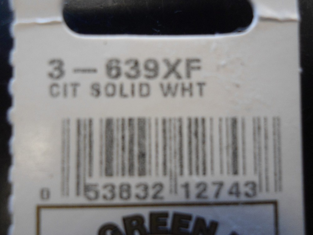 IRA GREEN INC. SOLID WHITE CITATION WITH GOLD FRAME (5pack)