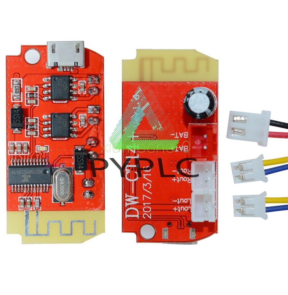 3.7-5V Dual Plate 3W Amplifier Board Bluetooth Speaker Modification Module