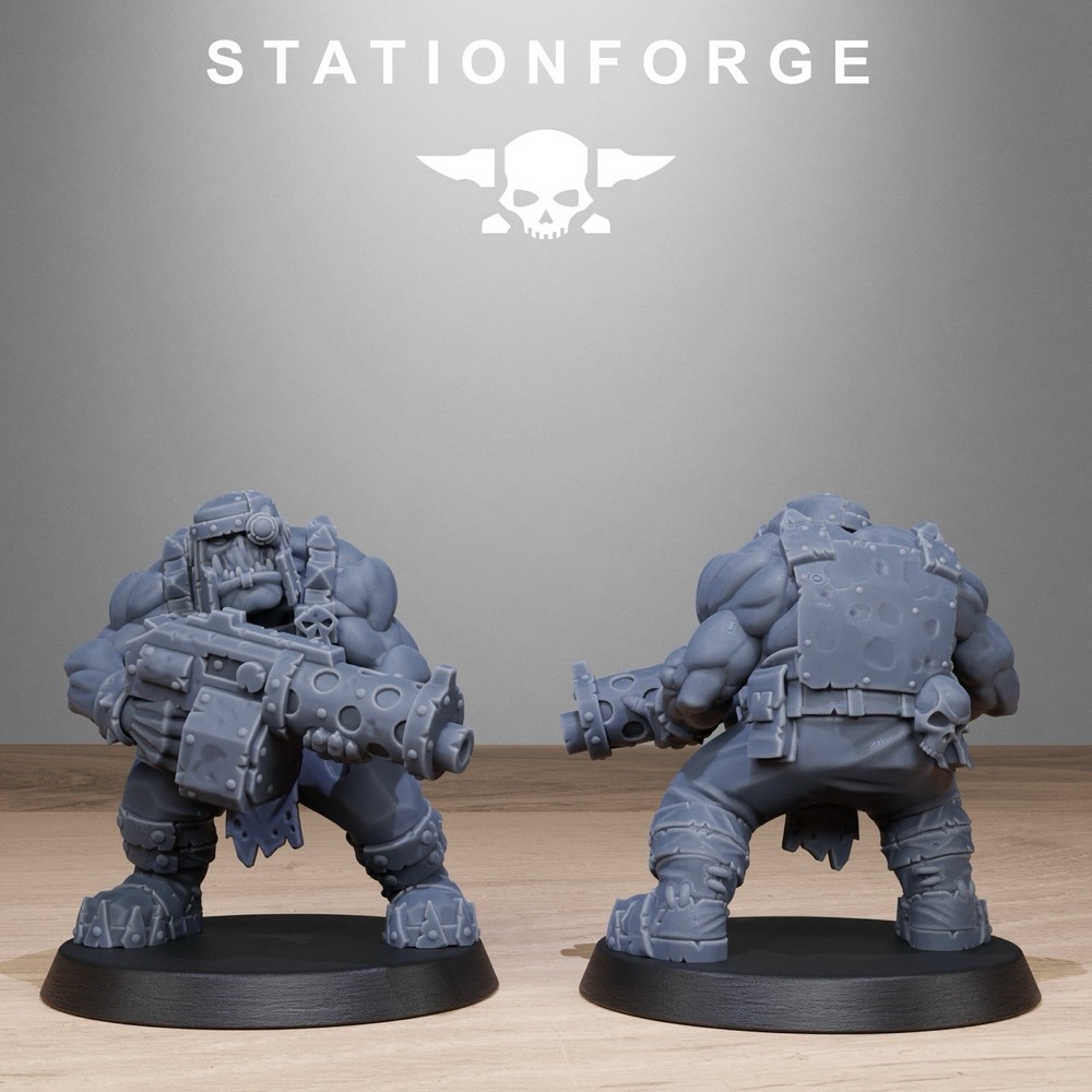Orc Bros Infantry Unit, Stationforge