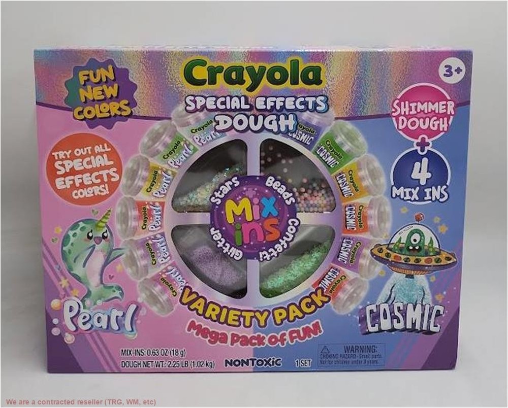 Crayola Special Effects Dough + Mix Variety Pack