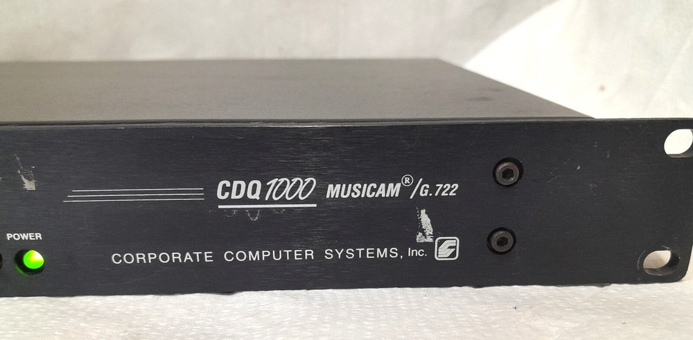 Corporate Computer Systems Musicam CDQ1000 Interface Unit G.722
