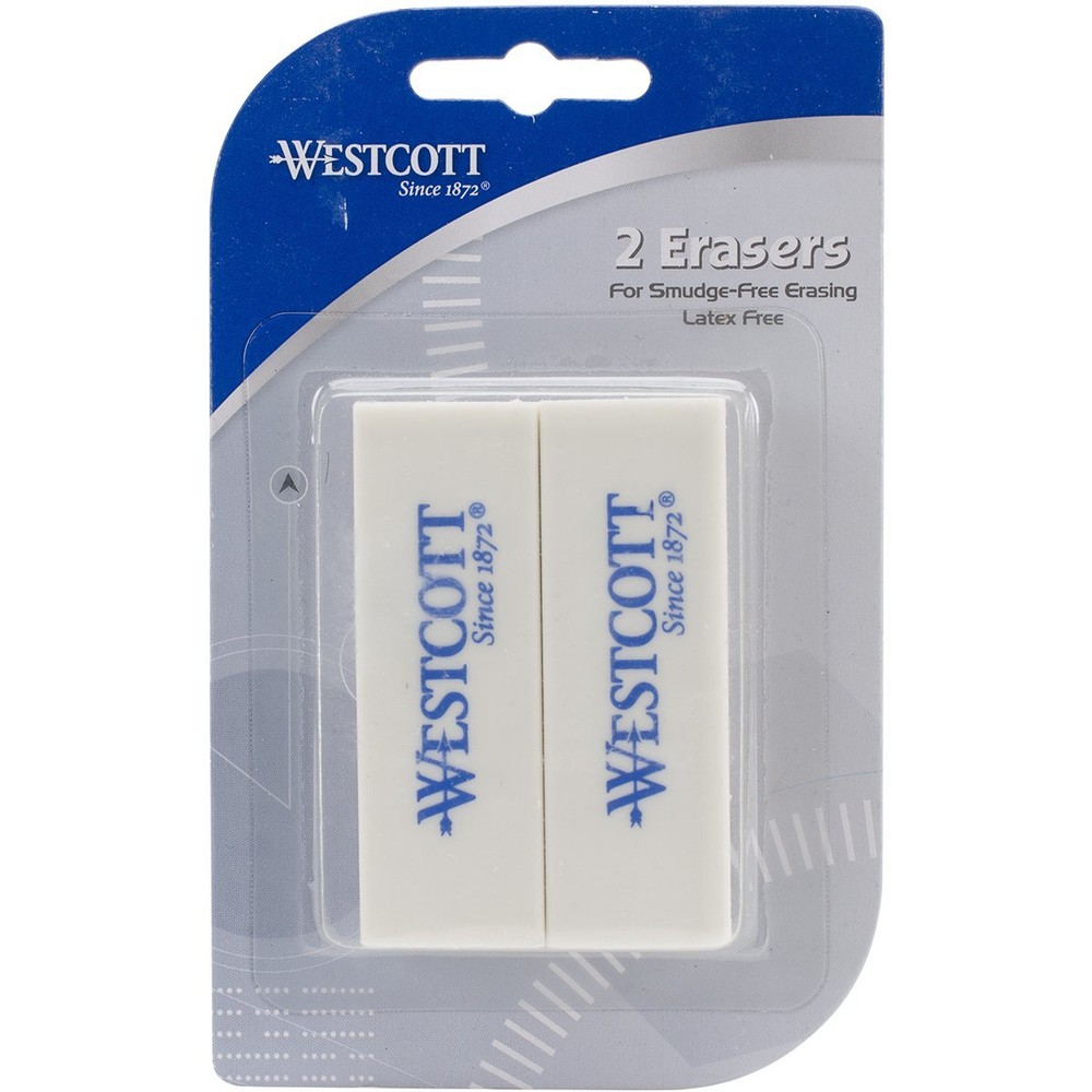 Eraser 2-Pack White