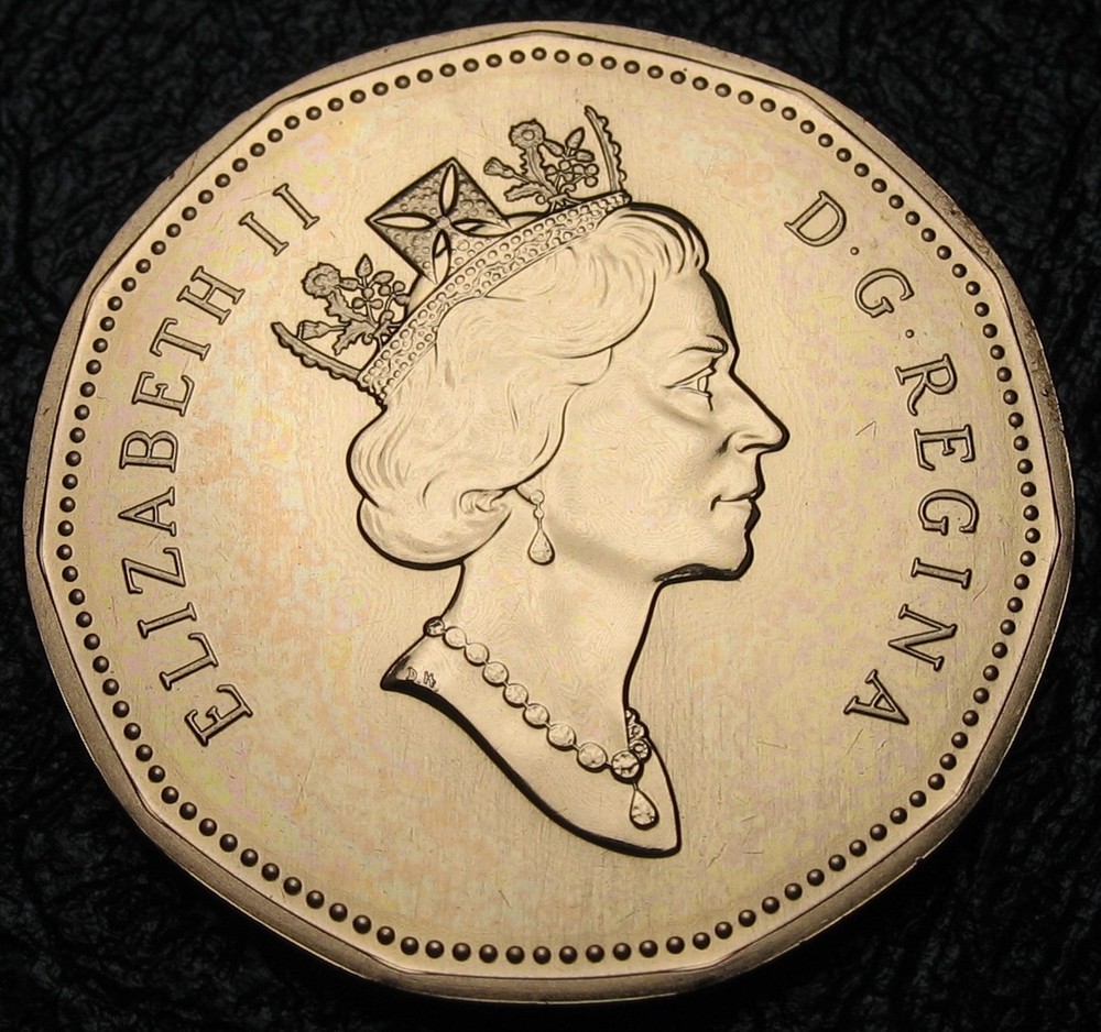 Canada 1997 $1 Flying Loon Specimen Uncirculated