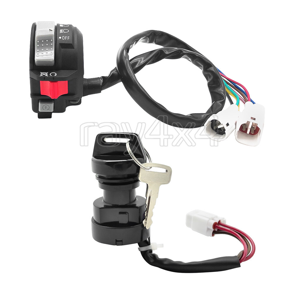Start Stop Headlight Switch & Ignition Key Switch for Yamaha YFZ450 2006-2013