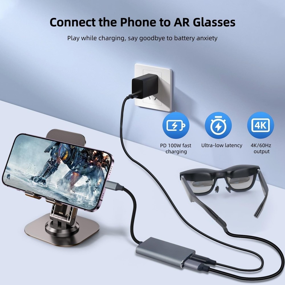 XREAL Hub Charging Adapter for AR Glasses