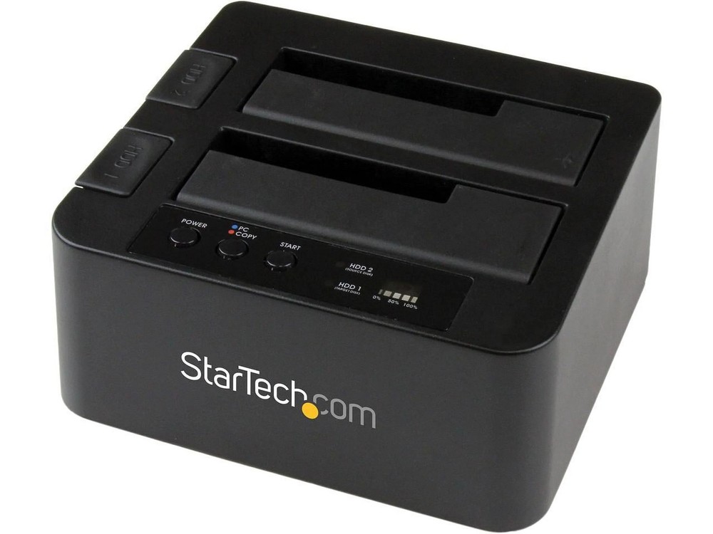 StarTech eSATA / USB 3.0 Hard Drive Duplicator Dock with SATA 6Gbps