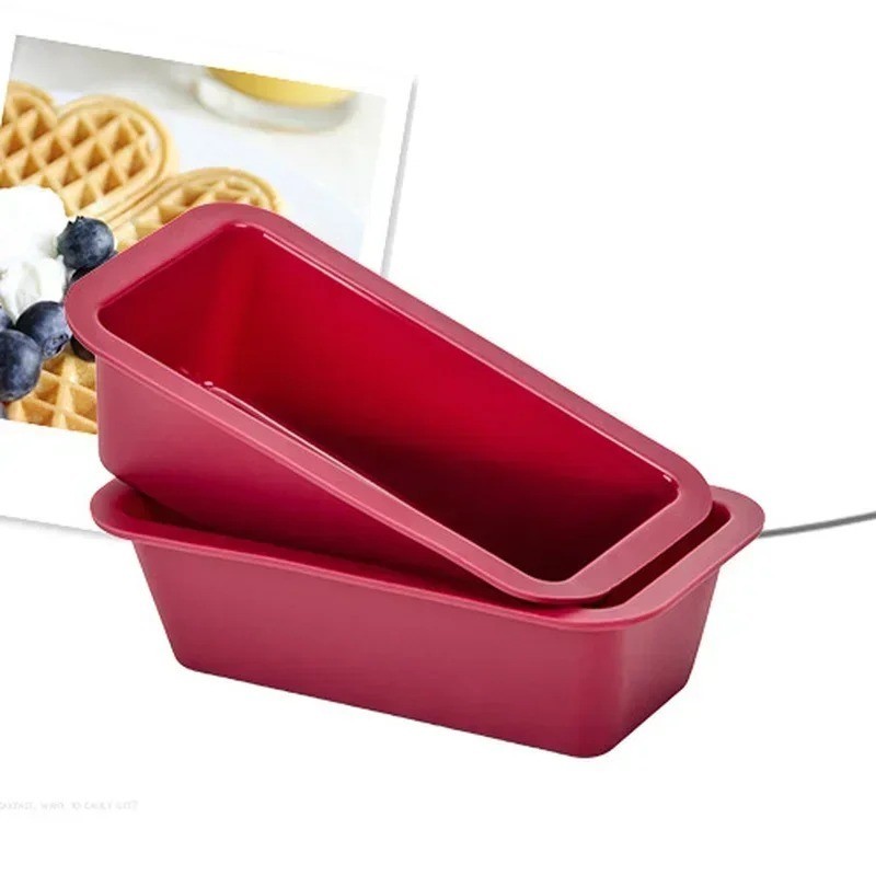 Silicone Nonstick Mini Loaf Baking Mold Rectangle Cake Bread Pan