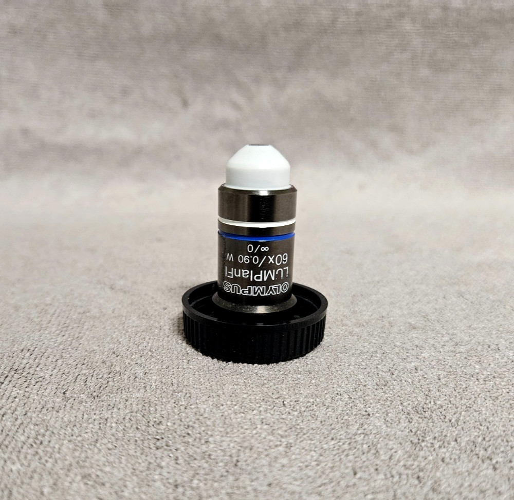 Olympus LUMPlanFL 60x 0.90 W  ∞/0  Water Immersion Microscope Objective