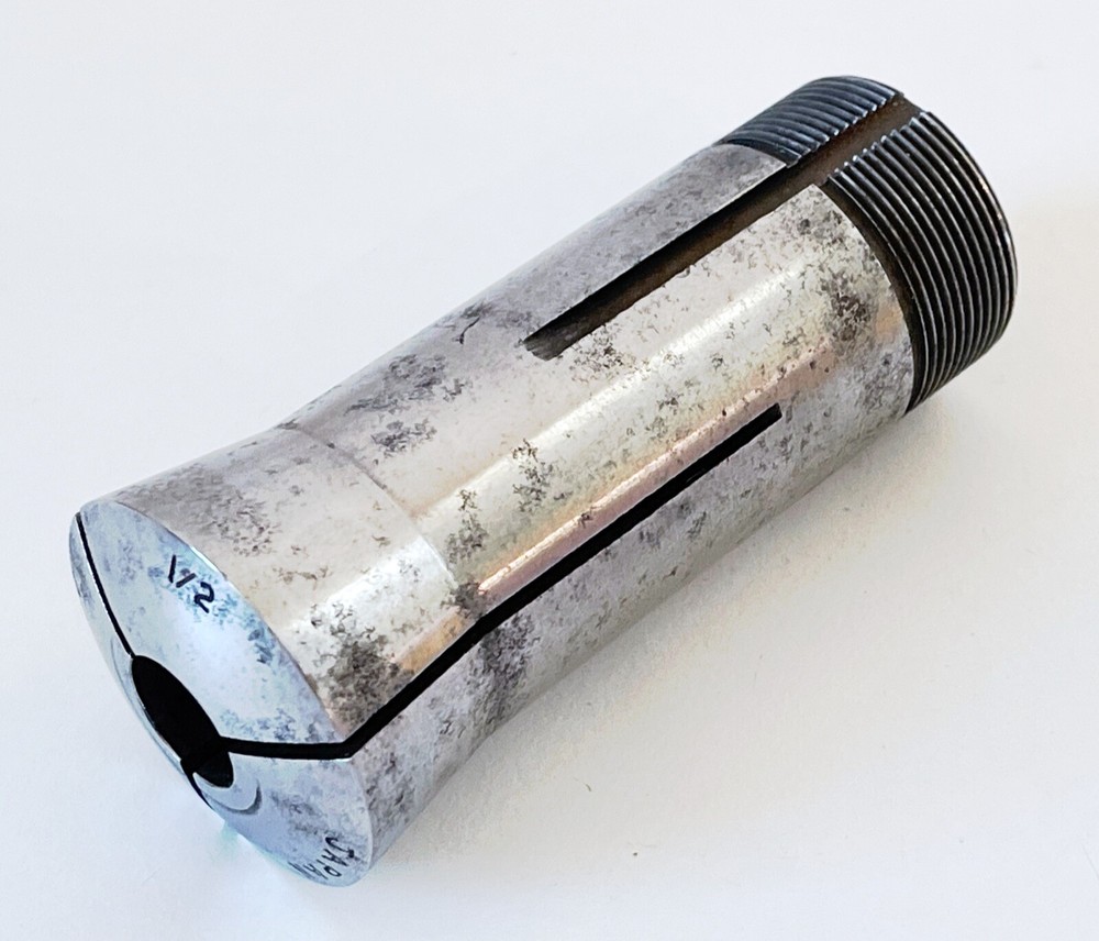 3/8" Round Collet 5C W/ External & Internal Thread .375"