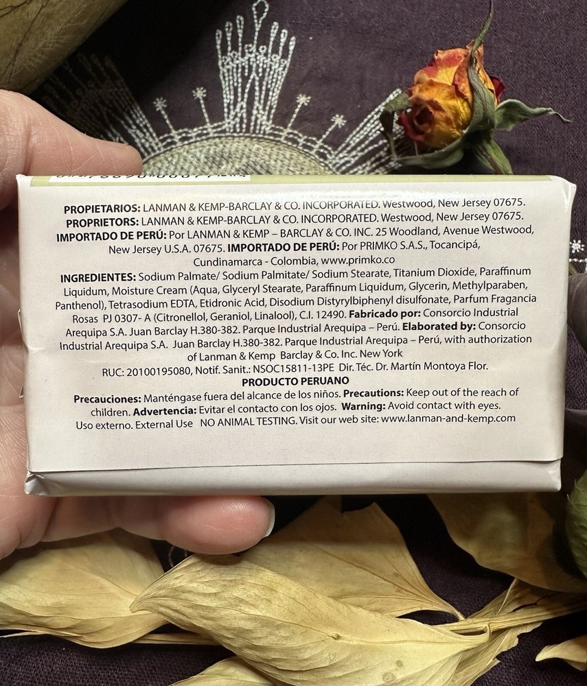 Florida Water Rose Soap, Pagan, Witchcraft, Occult, Altar Tools