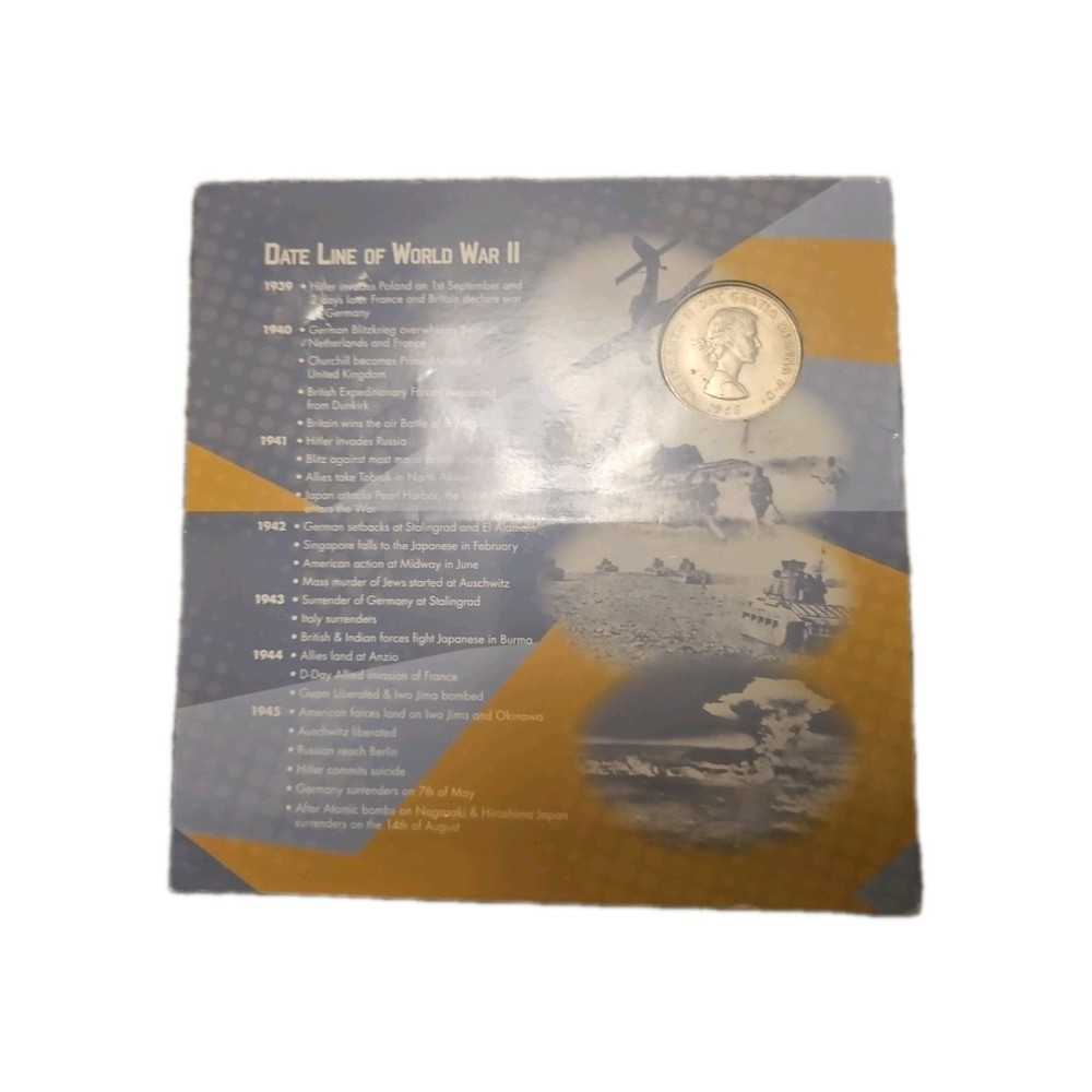 World WAR II RemembereD Coin Package Collection