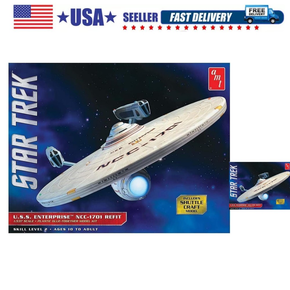 Star Trek Model Kit U.S.S. Enterprise Refit