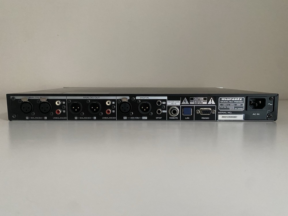 Marantz PMD580 Network Solid State Recorder - MADE IN JAPAN