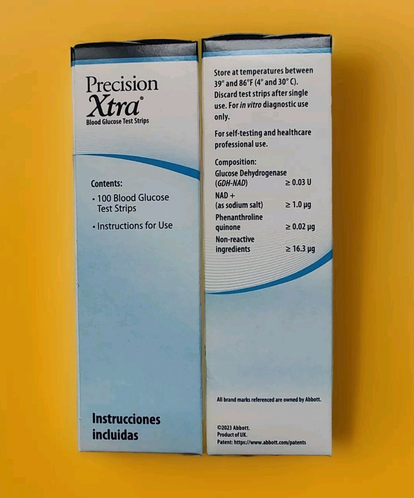 (200ct)🏵️Precision Xtra | Glucose Test Strips | Sealed | Exp. Oct 2024 & April