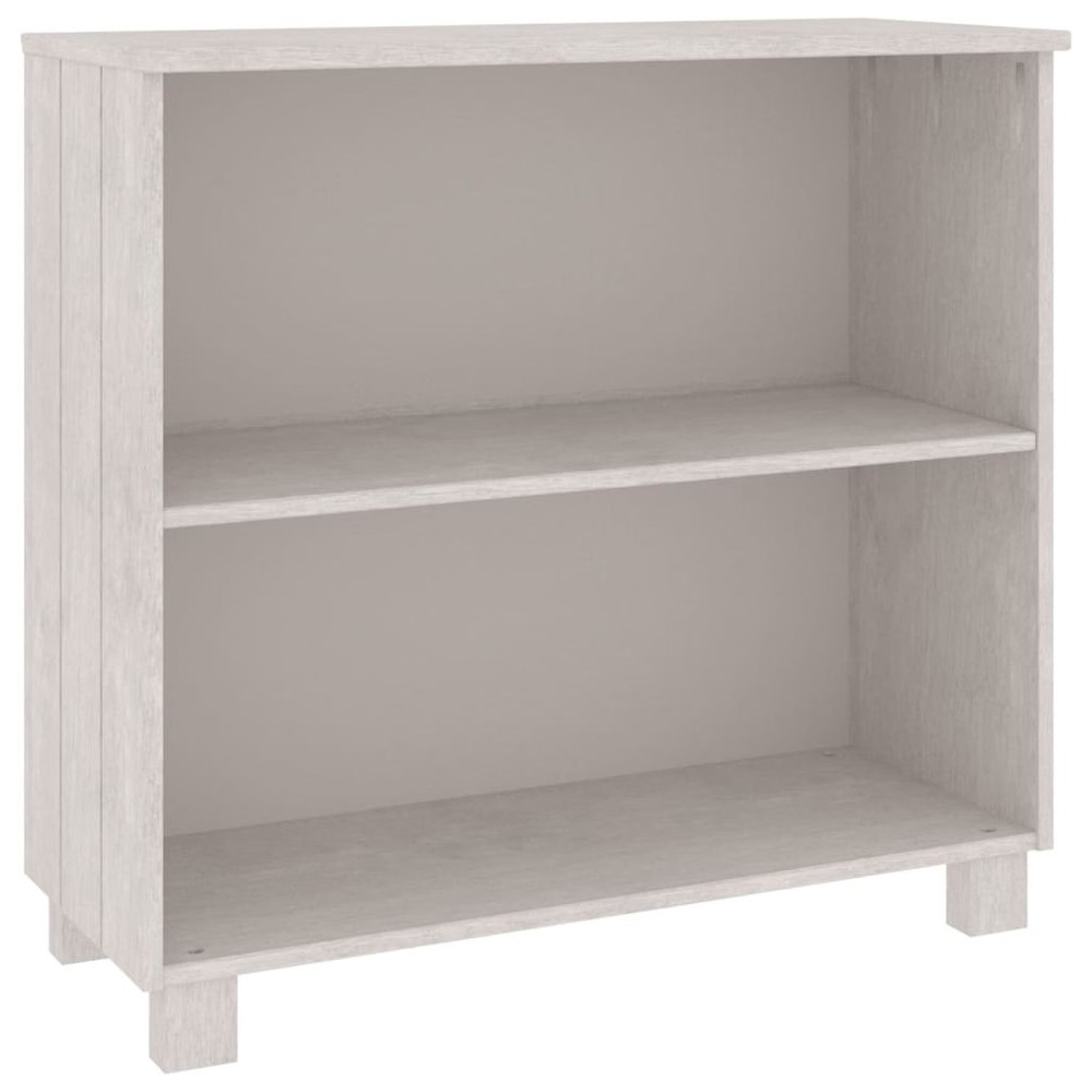 Sideboard HAMAR White 33.5"x13.8"x31.5" Solid Wood Pine
