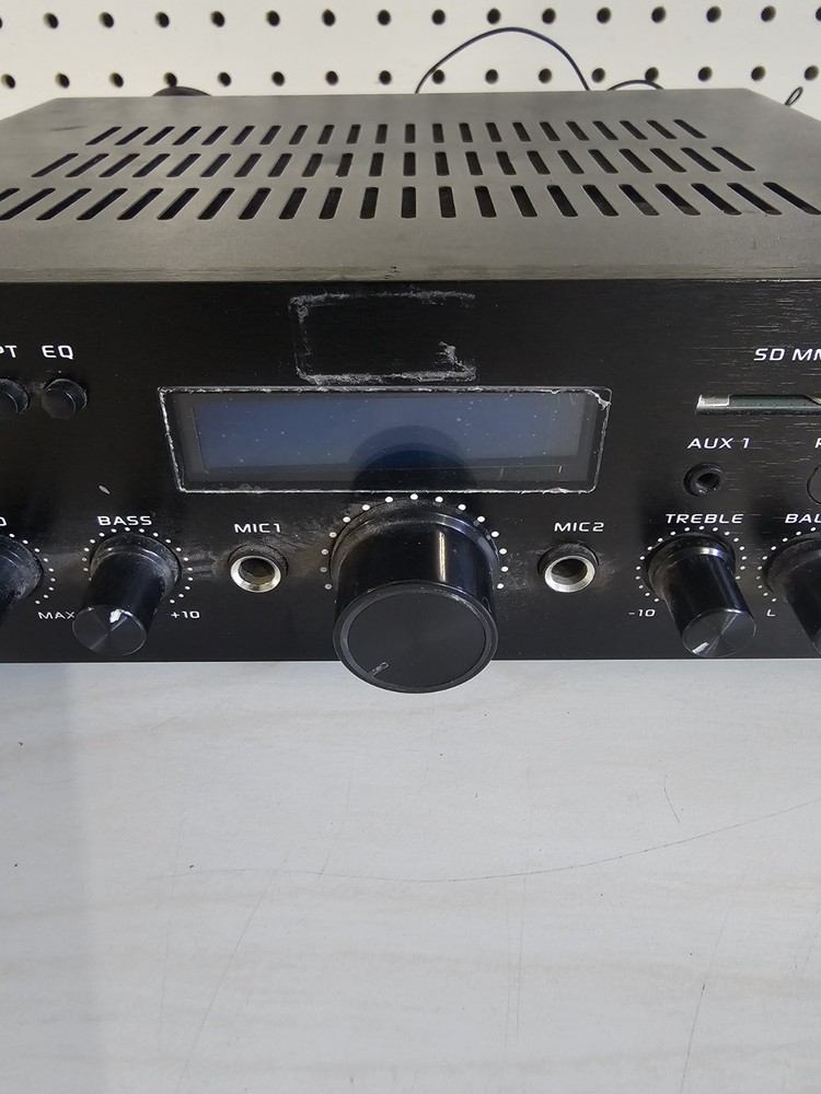 PYLE Compact Wireless Bluetooth Stereo Amplifier Model: PDA5BU Tested & Works!