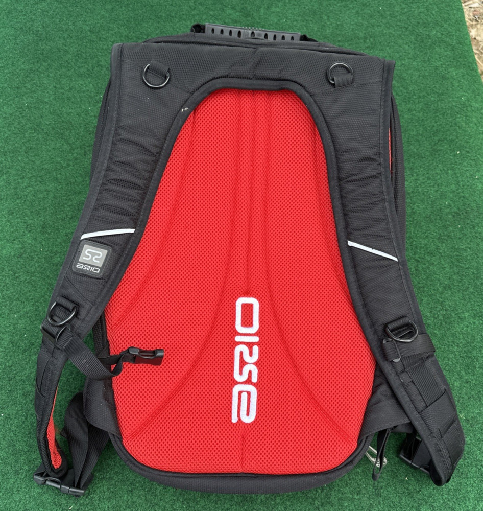 Axio by Harodesign Hardshell Hardcase Backpack Black Motorcycle Riding Pack