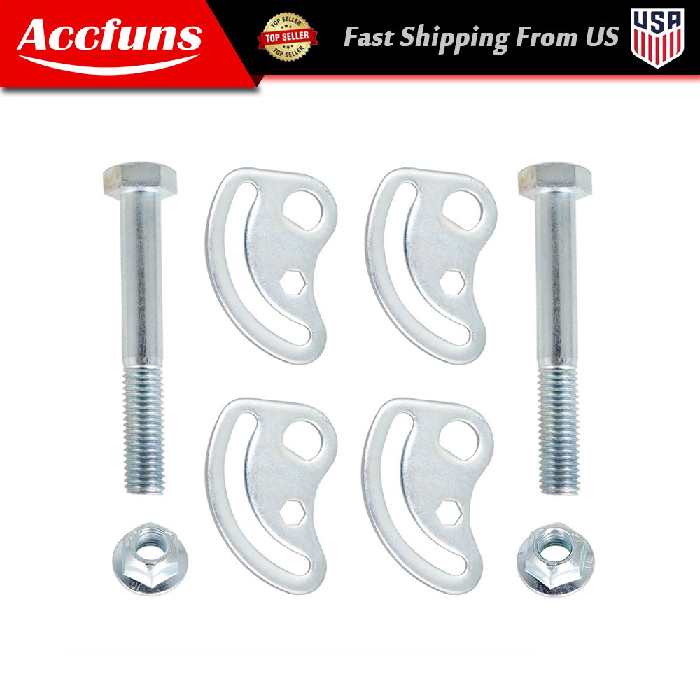 Front Upper Control Arm Alignment Camber Bolt Kit For Silverado 1500 Express