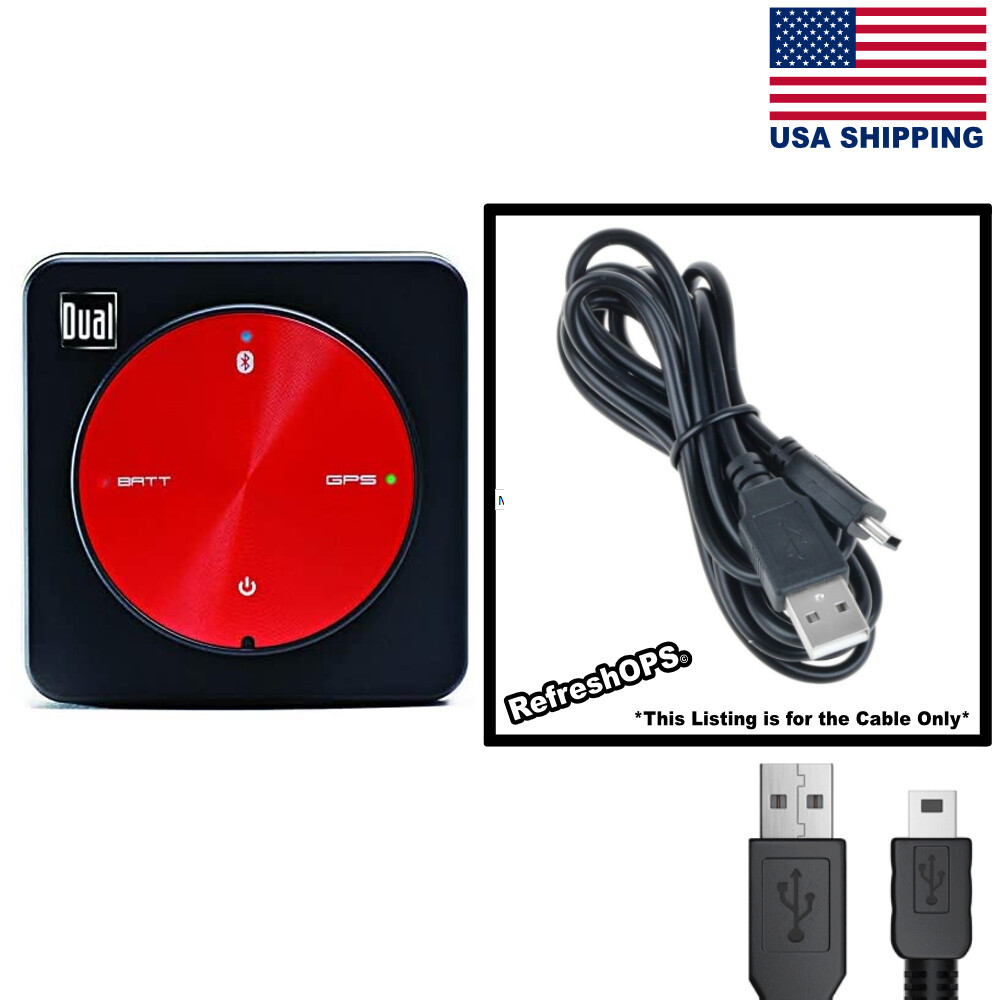 Dual XGPS150A Bluetooth GPS Receiver USB Cable Transfer Cord Replacement