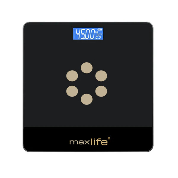 Digital body weight bathroom scale with step-on technology, 400 lb