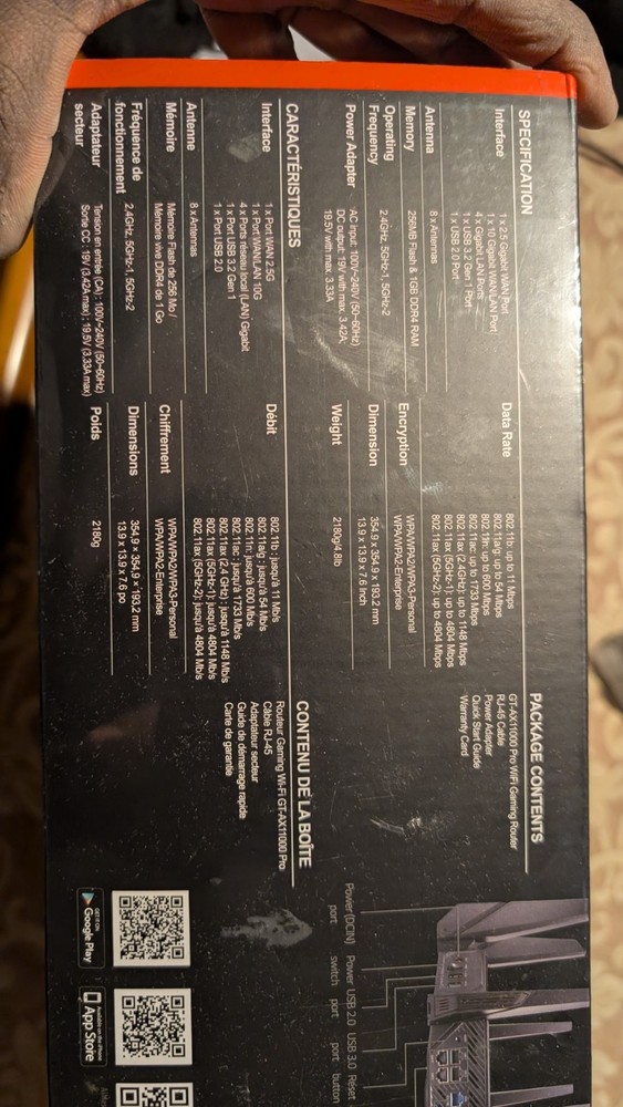 Rog Rapture Gt-ax11000 Pro Never Opened