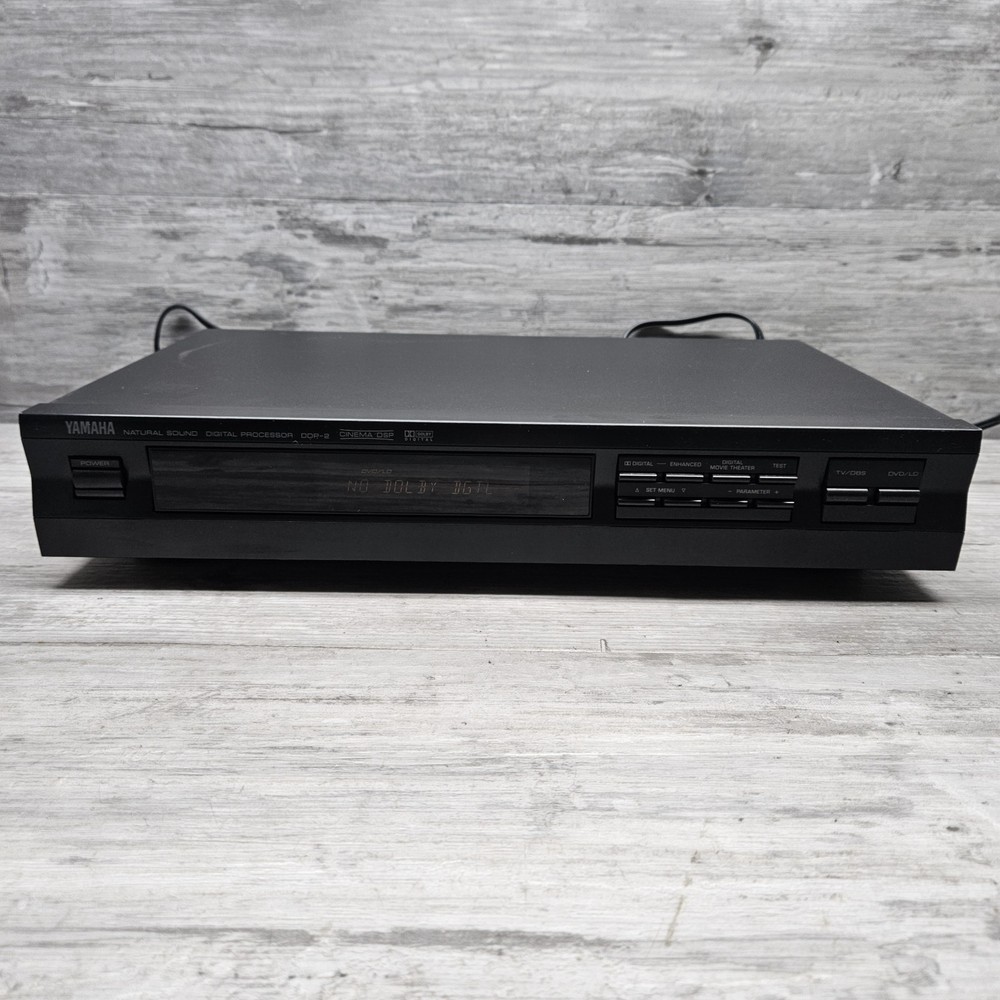 Yamaha DDP-2 Digital Sound Processor Device Tested Working