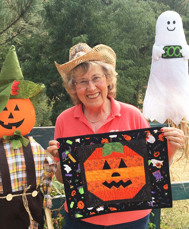 Pumpkin Grins: Eleanor Burns Signature Pattern