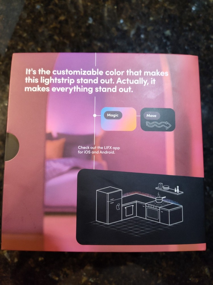 LIFX - Smart lights Lightstrip/ 120" fully customizable