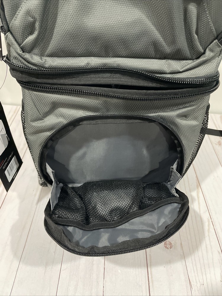 NWT Wolverine 18-Can Cooler Backpack Durable Nailhead Nylon Dual Compartment