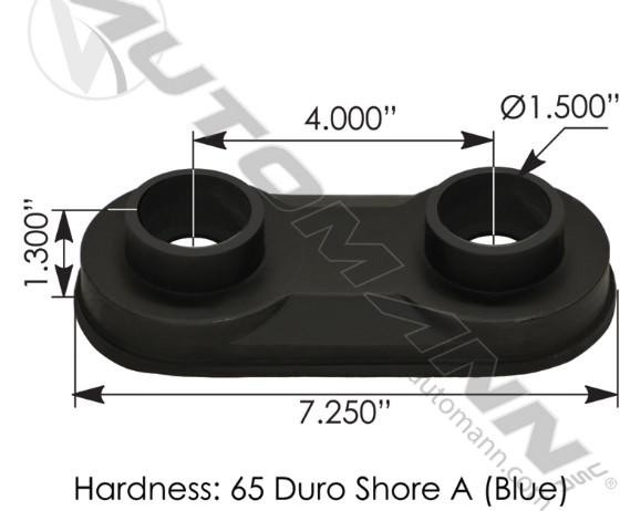 Replaces BCD276512 FREIGHTLINER CORONADO FRONT ENGINE MOUNT ,  GA