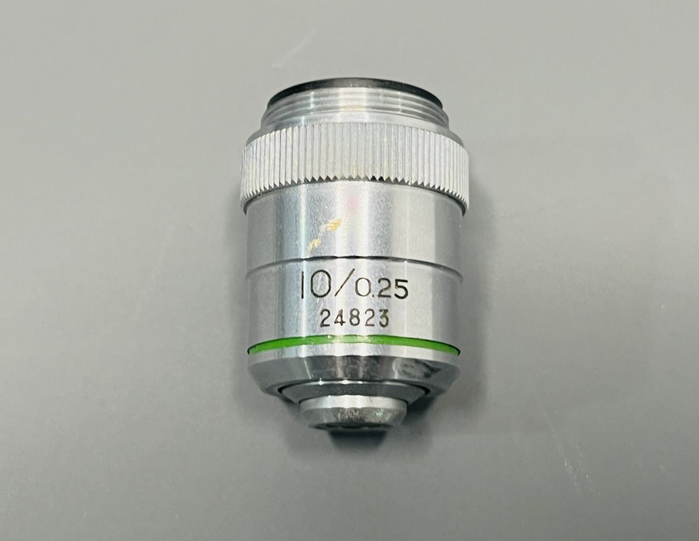 Fisher Scientific Microscope Objective Lens Set of 4 Tested