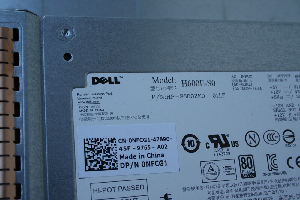 Dell powervault MD3220i E04J