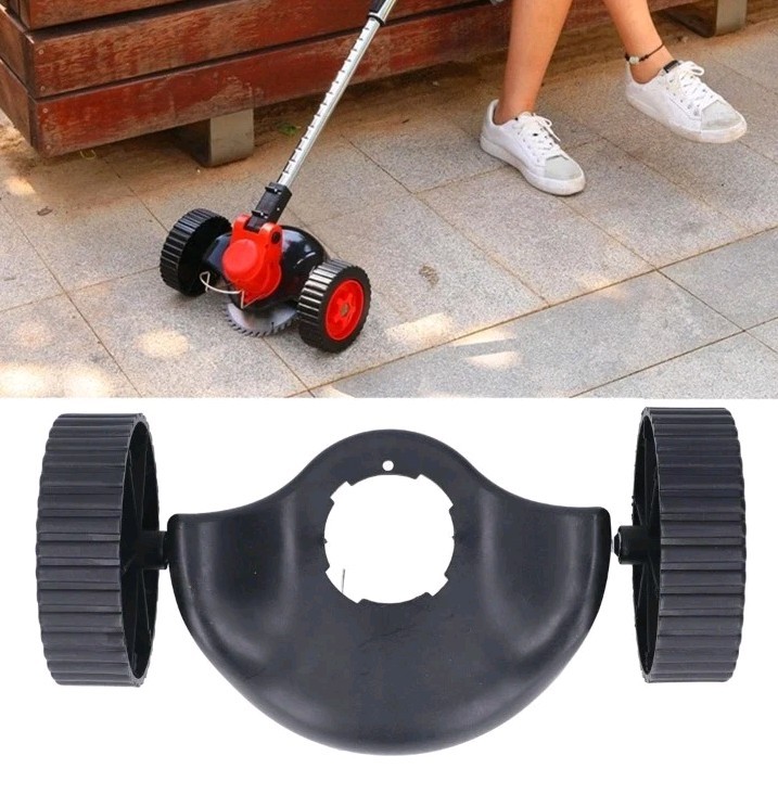 Weed Grass Trimmer Support Wheels Universal Use Electric & Battery Operated