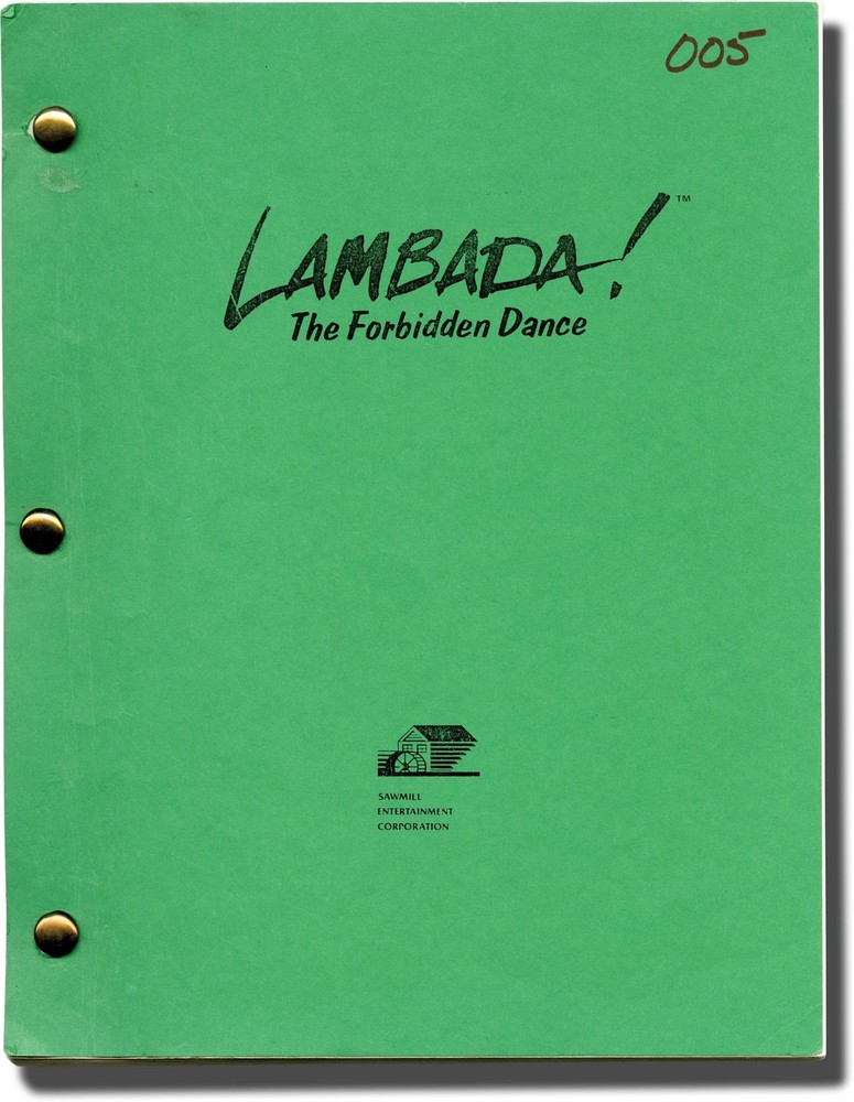 Greydon Clark FORBIDDEN DANCE LAMBADA THE FORBIDDEN DANCE Original 1989 #141602