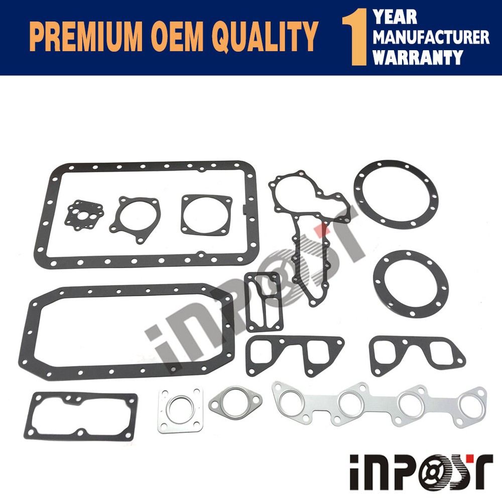 V1502 Full Overhaul Gasket Kit Upper Lower Set For Kubota Engine Tractor Loader
