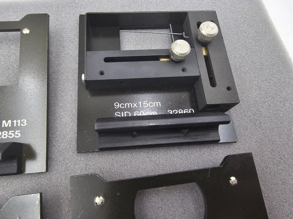 Set of 6 Diaphragm Calibration Aperture Modules sid60 cm