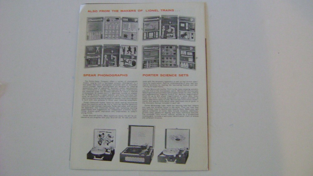 Lionel 1968 Consumer Catalog (Mint)