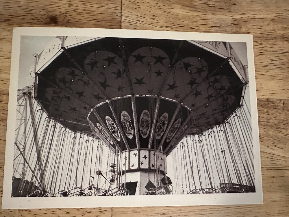 Max Racks 1993 Black & White Carousel At Niagara Falls Daniel Martin