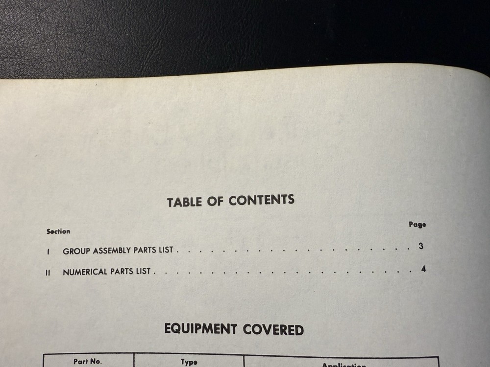 Bendix Starting Vibrator Assemblies Magneto Service Parts List