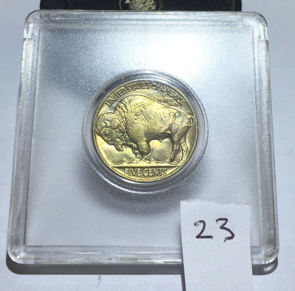 CLEAN 1923 BUFFALO NICKEL hi grade uncirculated