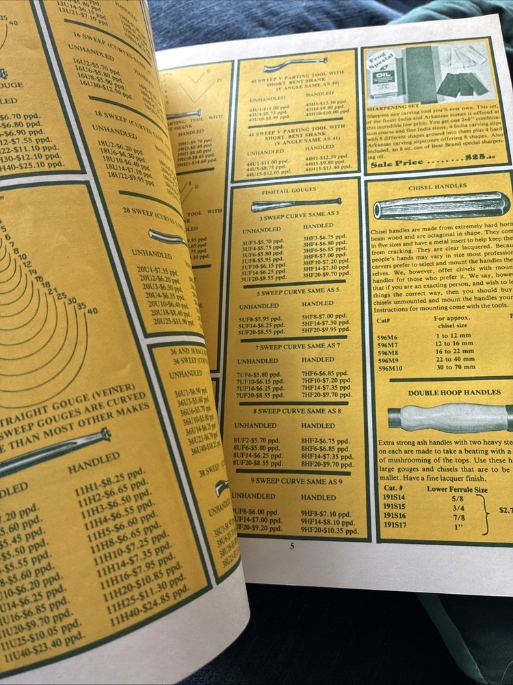 Frog Tool Company Catalog 1977 Wood Working Tools Chicago