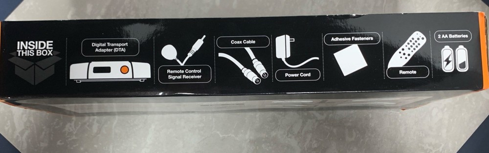 Xfinity Comcast Digital Transport Adapter Self-Installation Kit DCI105COM1 New!