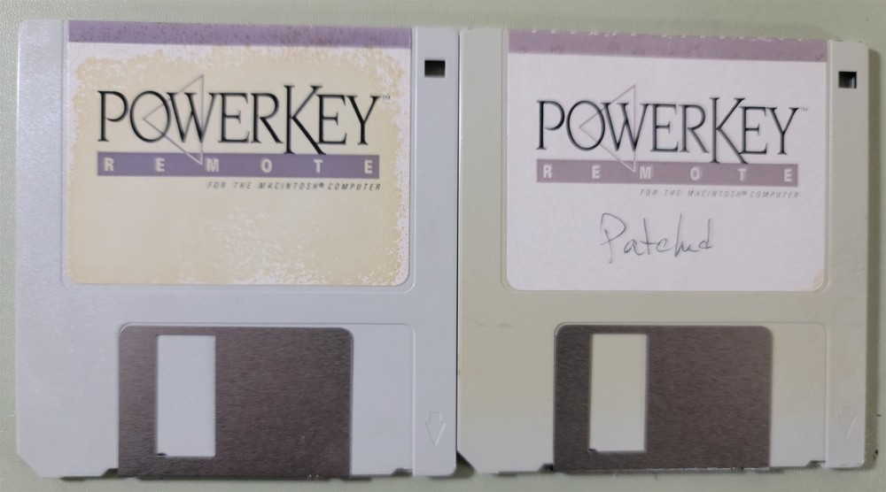 Sophisticated Circuits PowerKey Remote for Macintosh Software Disk Media - 1991