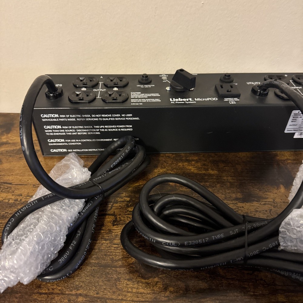 Emerson Liebert Micropod AC Power System MP2-115A