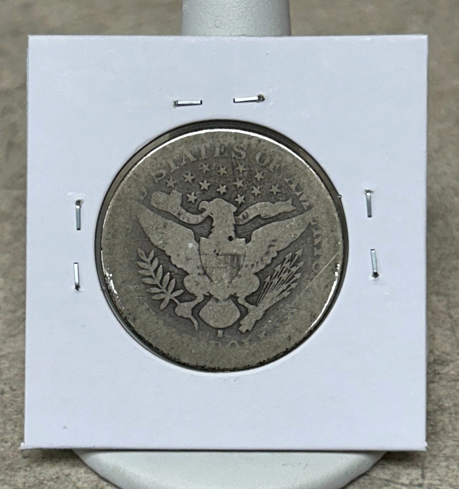1893-S Barber Half Dollar - Lower Grade - Key Date - Original